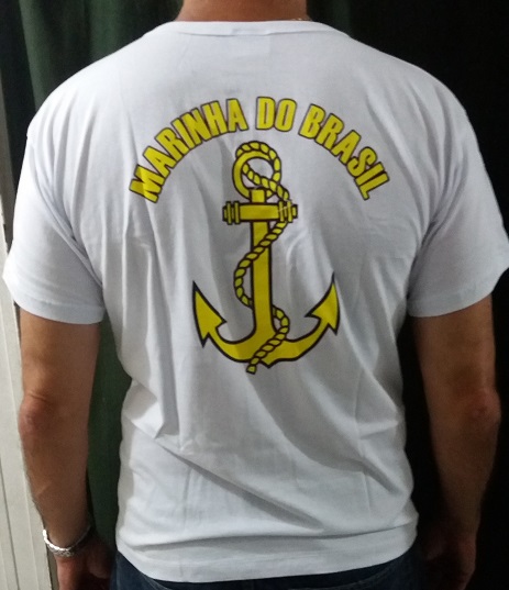 Camisa Marinha do Brasil Branca