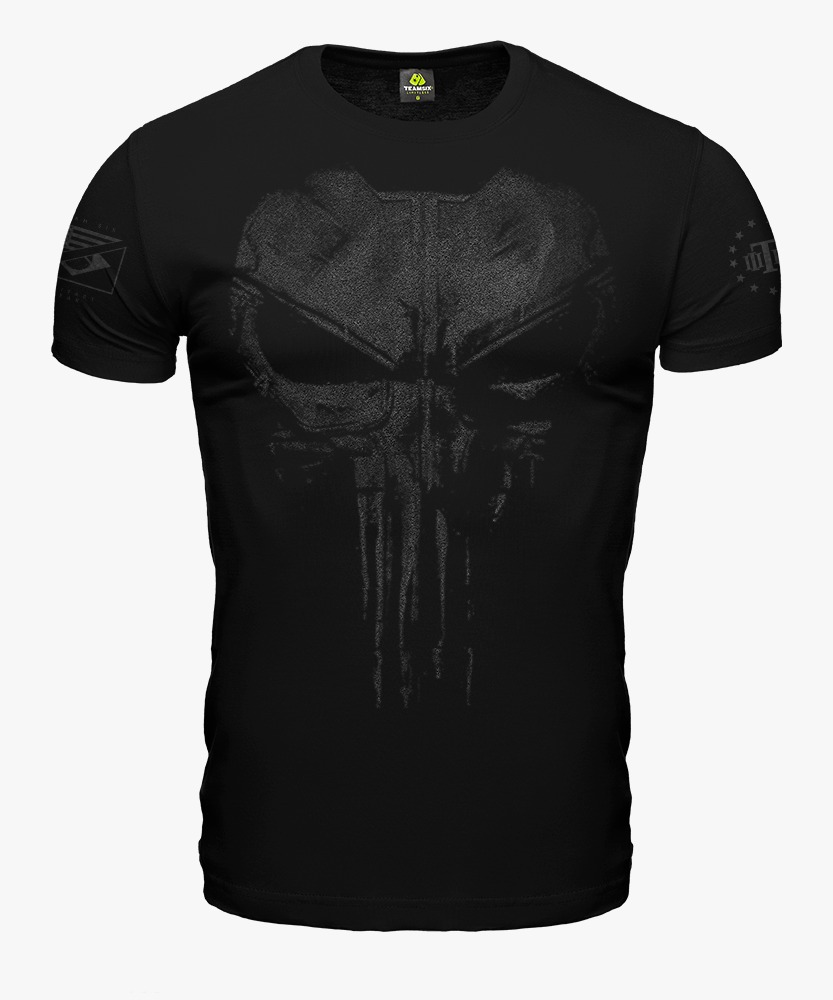 Camiseta Militar Dark Line Punisher Plate (Teamsix)