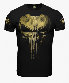 Camiseta Militar Punisher Plate Gold Line (Teamsix)