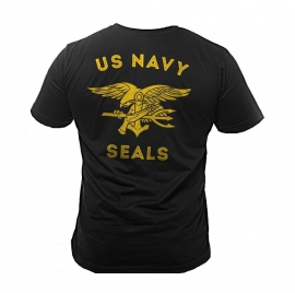 Camiseta Navy Seals Preta (Teamsix)